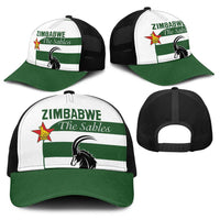 Zimbabwe Rugby Baseball Net Cap The Sables Go Champion - Wonder Print Shop