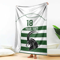 Custom Zimbabwe Rugby Blanket The Sables Go Champion - Wonder Print Shop