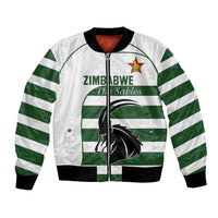 Custom Zimbabwe Rugby Bomber Jacket The Sables Go Champion - Wonder Print Shop