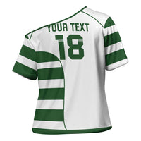 Custom Zimbabwe Rugby Cross Shoulder Shirt The Sables Go Champion - Wonder Print Shop