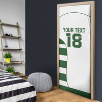 Custom Zimbabwe Rugby Door Cover The Sables Go Champion - Wonder Print Shop