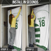 Custom Zimbabwe Rugby Door Cover The Sables Go Champion - Wonder Print Shop