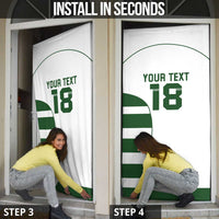 Custom Zimbabwe Rugby Door Cover The Sables Go Champion - Wonder Print Shop