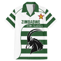 Custom Zimbabwe Rugby Family Matching Mermaid Dress and Hawaiian Shirt The Sables Go Champion - Wonder Print Shop