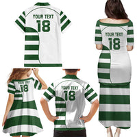 Custom Zimbabwe Rugby Family Matching Puletasi and Hawaiian Shirt The Sables Go Champion - Wonder Print Shop