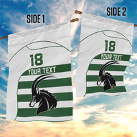 Custom Zimbabwe Rugby Garden Flag The Sables Go Champion - Wonder Print Shop