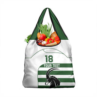 Custom Zimbabwe Rugby Grocery Bag The Sables Go Champion - Wonder Print Shop