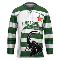 Custom Zimbabwe Rugby Hockey Jersey The Sables Go Champion - Wonder Print Shop