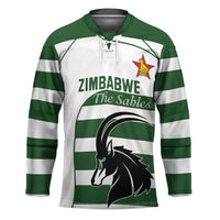Custom Zimbabwe Rugby Hockey Jersey The Sables Go Champion - Wonder Print Shop