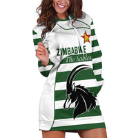 Custom Zimbabwe Rugby Hoodie Dress The Sables Go Champion - Wonder Print Shop