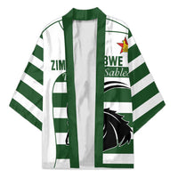 Custom Zimbabwe Rugby Kimono The Sables Go Champion - Wonder Print Shop