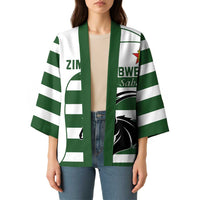 Custom Zimbabwe Rugby Kimono The Sables Go Champion - Wonder Print Shop