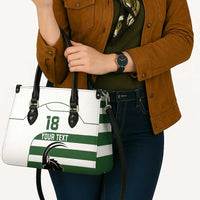 Custom Zimbabwe Rugby Leather Bag The Sables Go Champion - Wonder Print Shop