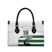 Custom Zimbabwe Rugby Leather Bag The Sables Go Champion - Wonder Print Shop