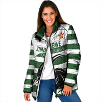 Custom Zimbabwe Rugby Padded Jacket The Sables Go Champion - Wonder Print Shop