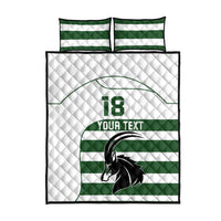 Custom Zimbabwe Rugby Quilt Bed Set The Sables Go Champion - Wonder Print Shop