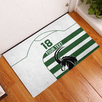 Custom Zimbabwe Rugby Rubber Doormat The Sables Go Champion - Wonder Print Shop