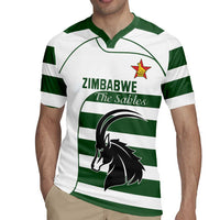 Custom Zimbabwe Rugby Rugby Jersey The Sables Go Champion - Wonder Print Shop