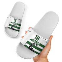 Custom Zimbabwe Rugby Slide Sandals The Sables Go Champion - Wonder Print Shop
