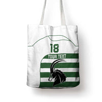 Custom Zimbabwe Rugby Tote Bag The Sables Go Champion - Wonder Print Shop