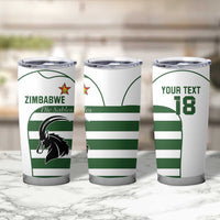 Custom Zimbabwe Rugby Tumbler Cup The Sables Go Champion - Wonder Print Shop