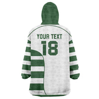 Custom Zimbabwe Rugby Wearable Blanket Hoodie The Sables Go Champion - Wonder Print Shop