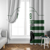 Custom Zimbabwe Rugby Window Curtain The Sables Go Champion - Wonder Print Shop