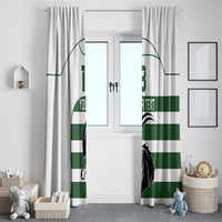 Custom Zimbabwe Rugby Window Curtain The Sables Go Champion - Wonder Print Shop