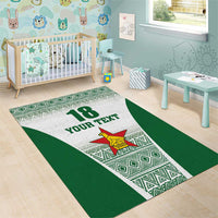 Custom Zimbabwe Rugby Area Rug Sables African Patterns - Wonder Print Shop