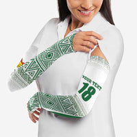 Custom Zimbabwe Rugby Arm Sleeves Sables African Patterns - Wonder Print Shop
