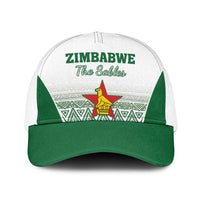 Zimbabwe Rugby Baseball Net Cap Sables African Patterns - Wonder Print Shop