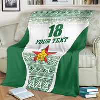 Custom Zimbabwe Rugby Blanket Sables African Patterns - Wonder Print Shop