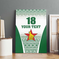 Custom Zimbabwe Rugby Canvas Wall Art Sables African Patterns - Wonder Print Shop