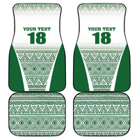 Custom Zimbabwe Rugby Car Mats Sables African Patterns - Wonder Print Shop