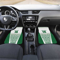 Custom Zimbabwe Rugby Car Mats Sables African Patterns - Wonder Print Shop