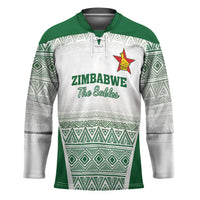 Custom Zimbabwe Rugby Hockey Jersey Sables African Patterns - Wonder Print Shop