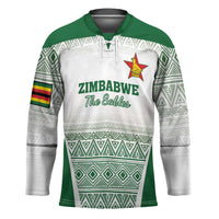 Custom Zimbabwe Rugby Hockey Jersey Sables African Patterns - Wonder Print Shop