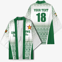 Custom Zimbabwe Rugby Kimono Sables African Patterns - Wonder Print Shop