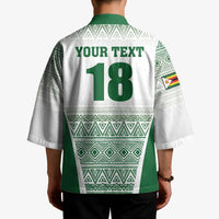Custom Zimbabwe Rugby Kimono Sables African Patterns - Wonder Print Shop