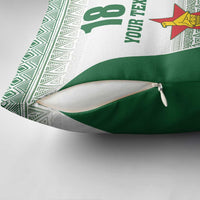 Custom Zimbabwe Rugby Pillow Cover Sables African Patterns - Wonder Print Shop