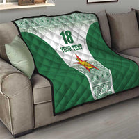 Custom Zimbabwe Rugby Quilt Sables African Patterns - Wonder Print Shop