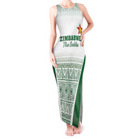 Custom Zimbabwe Rugby Tank Maxi Dress Sables African Patterns - Wonder Print Shop