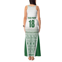 Custom Zimbabwe Rugby Tank Maxi Dress Sables African Patterns - Wonder Print Shop