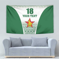 Custom Zimbabwe Rugby Tapestry Sables African Patterns - Wonder Print Shop