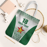 Custom Zimbabwe Rugby Tote Bag Sables African Patterns - Wonder Print Shop