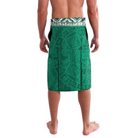 Personalized Mexico Christmas Lavalava Coat Of Arms With Aztec Mexican Patterns - Wonder Print Shop