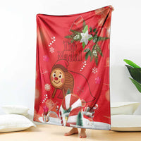 Spain Tió de Nadal Christmas Blanket Traditional Christmas Log Red Version