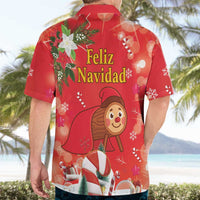 Spain Tio de Nadal Christmas Hawaiian Shirt Traditional Christmas Log Red Version - Wonder Print Shop