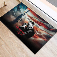 I Have a Dream MLK Day Rubber Doormat The Time Is Always Right To Do What Is Right - Wonder Print Shop