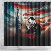 I Have a Dream MLK Day Shower Curtain The Time Is Always Right To Do What Is Right